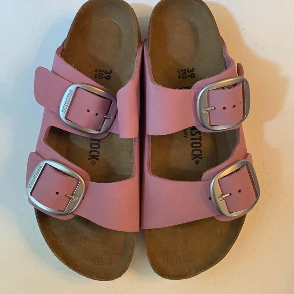 Birkenstocks Arizona Big Buckle Orchid